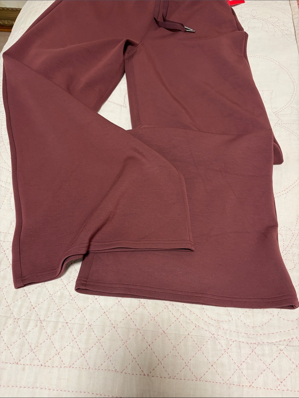 *NWT* SPANX Air Essentials Wide Leg Pant Spice large - Picture 7 of 8
